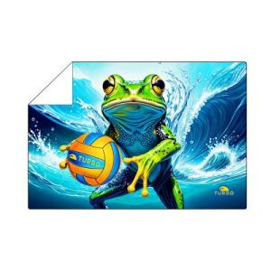 TOALLA ALGODON-MICROFIBRA (145  x100) FROGGY BALL
