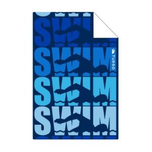 TOALLA ALGODON-MICROFIBRA (145 x100) SWIMM-LETTER