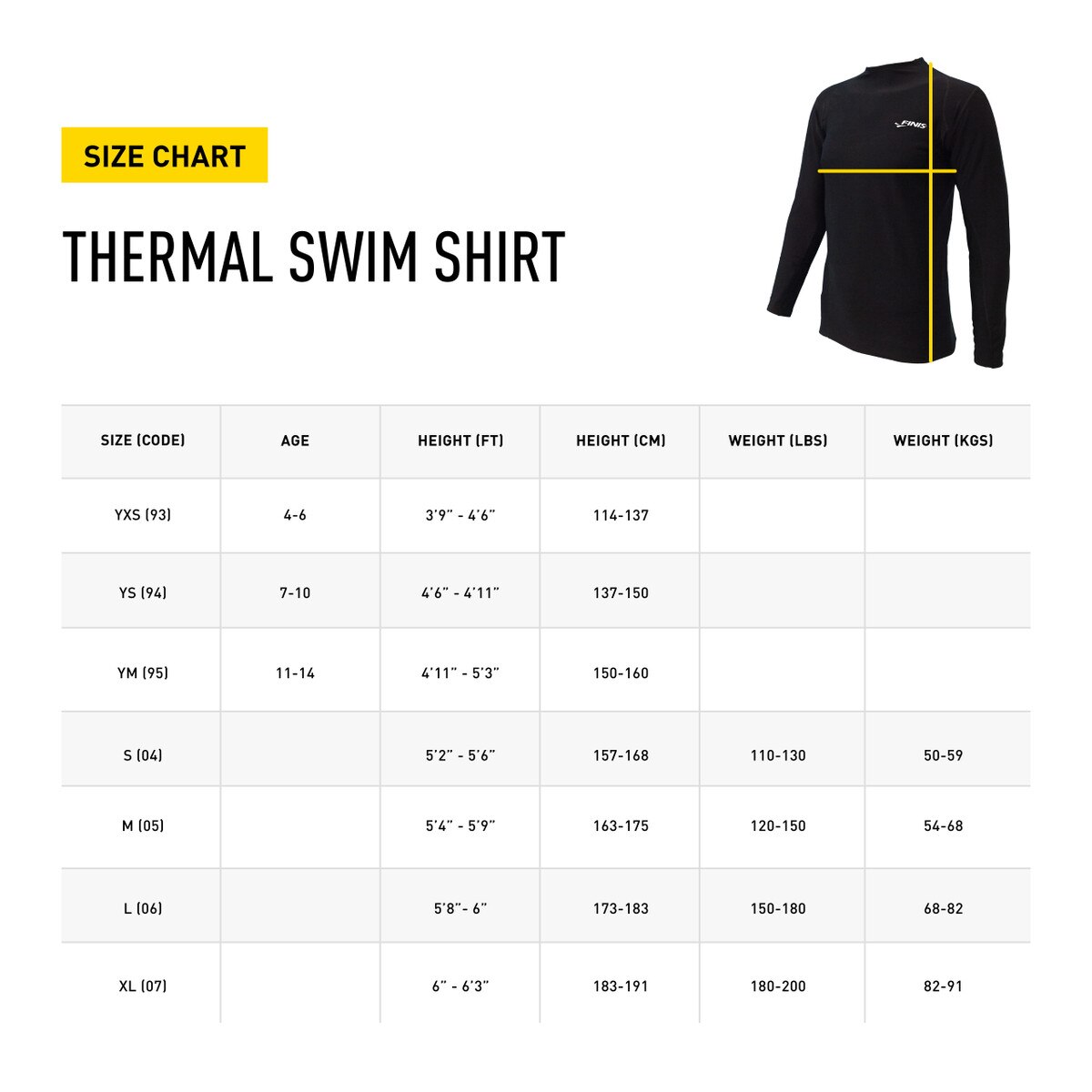 FINIS - THERMAL SWIM SHIRT - Image 4
