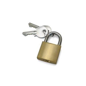 E5024-Stainless Steel Padlock for PVC Cage