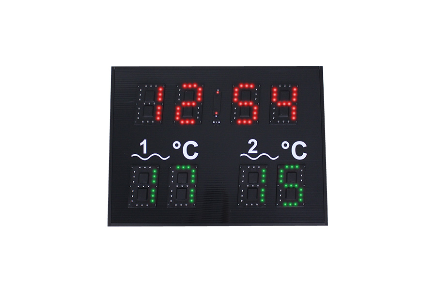 Digital Clock/Thermometer For Pool