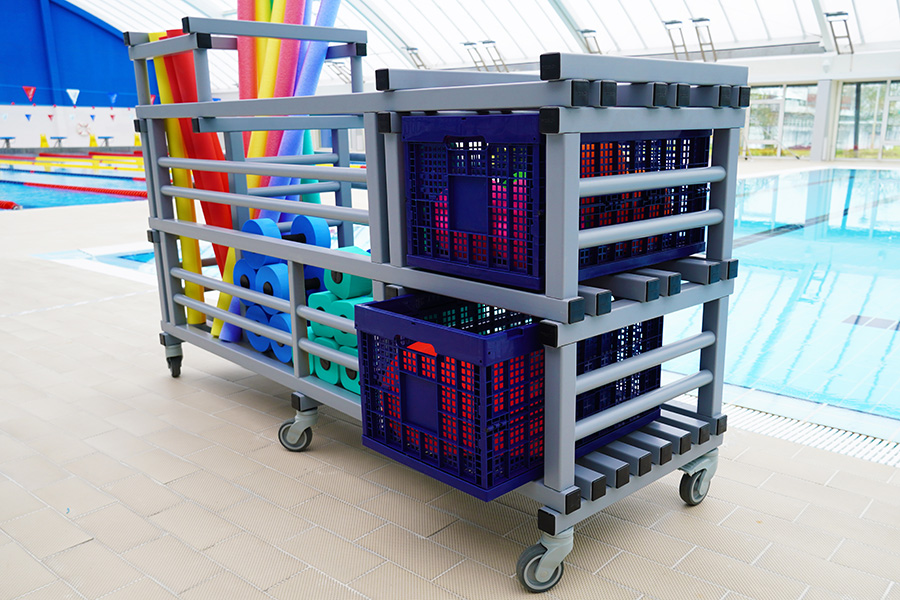 E5003-PVC Storage Trolley - Image 3