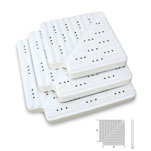 90° Corner for Gratings