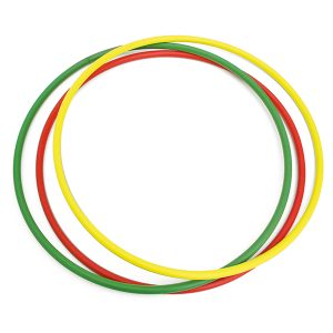 Play hoops slalom – 3 units