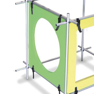 Round PVC entrance