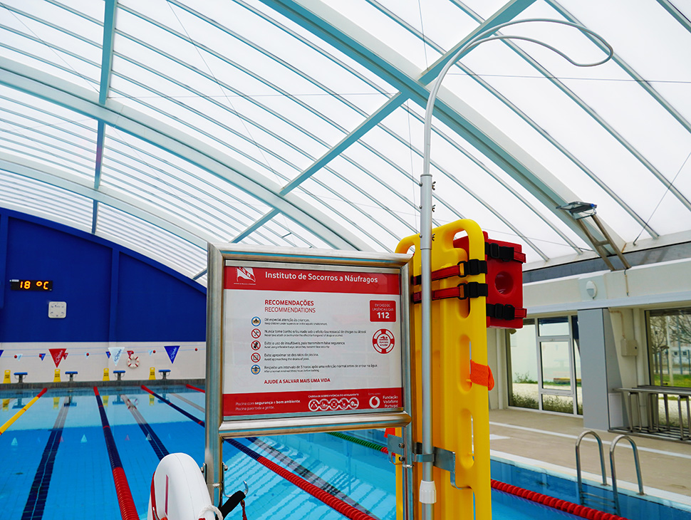 Lifeguard Pool Station – Stainless steel - Image 3