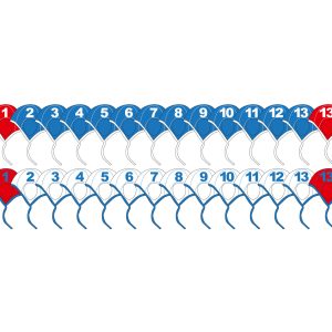 PBT Water Polo Caps Set – 28 units