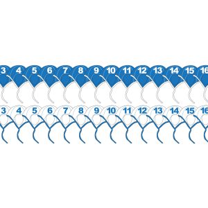 Perforated Water Polo Caps Set – 36 units
