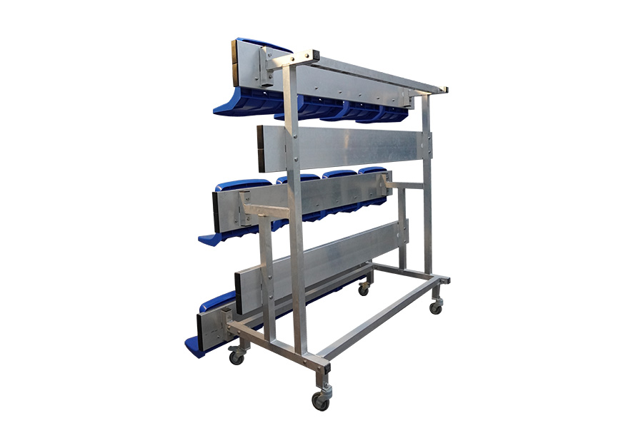 Movable Spectator Stand with Chairs – 12 Seats - Image 3