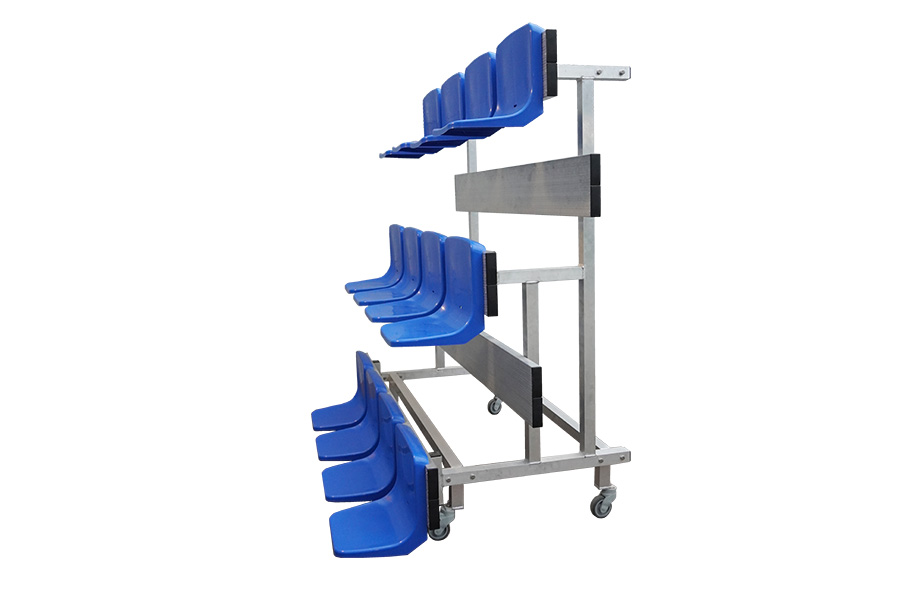 Movable Spectator Stand with Chairs – 12 Seats - Image 2
