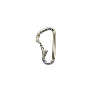 Asymmetrical carabiner Stainless Steel 60mm