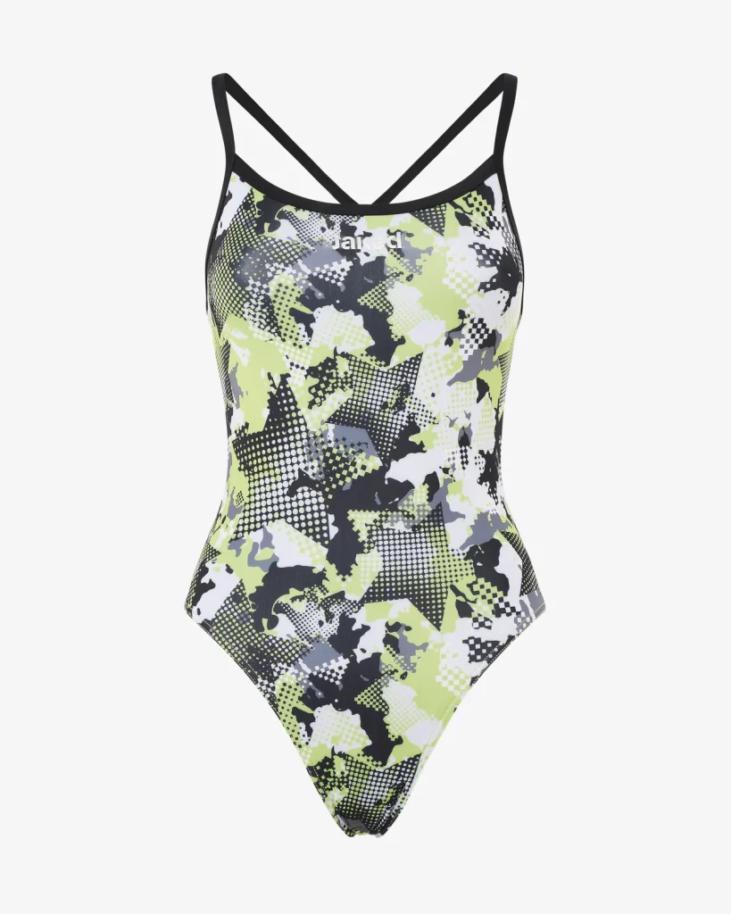 Pool swimsuit TEKNOCAMOU EVO YELLOW/MULTICOLOR