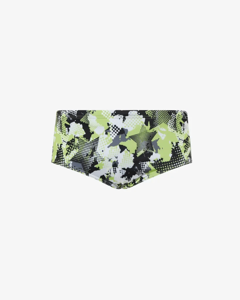 Swimming Costume TEKNOCAMOU EVO TRUNK YELLOW/MULTICOLOR