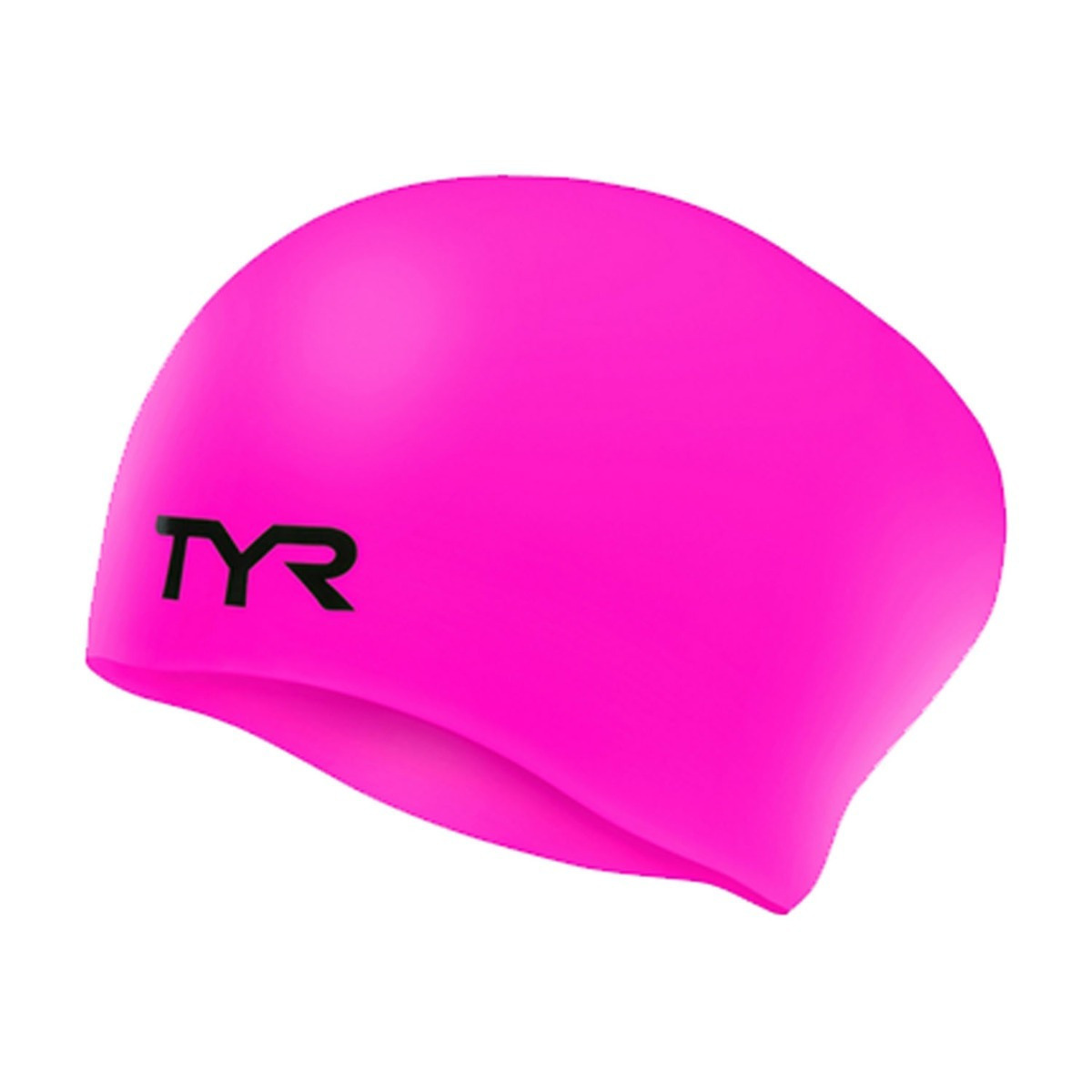 LCSL - TYR ADULT LONG HAIR SILICONE WRINKLE-FREE SWIM CAP