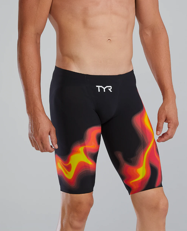 VZINLW6A-937 - MEN’S VENZO LOW WAIST JAMMER – INFRARED - Image 2