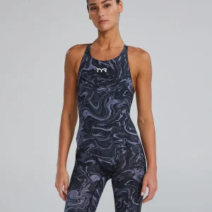 TPHFON6F1402 - Women’s Thresher Open Back Tech Suit – Hyperblitz – Titanium