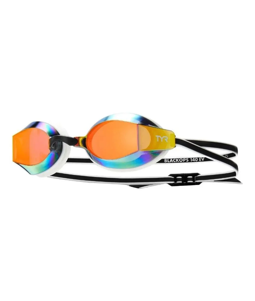 LGBKOPM - TYR BLACK OPS 140 EV MIRRORED RACING GOGGLES