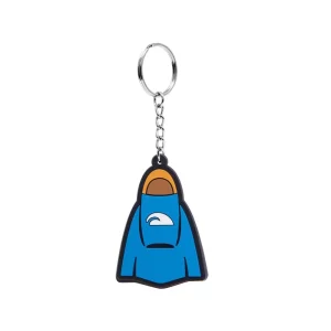 98259 - TURBO FIN BLUE KEYCHAIN